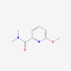 molecular formula C9H12N2O2 B2598807 N,N-二甲基-6-甲氧基吡啶-2-甲酰胺 CAS No. 1862617-63-7