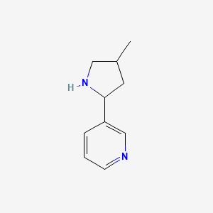 3-(4-Methylpyrrolidin-2-yl)pyridine