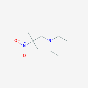 molecular formula C8H18N2O2 B2598870 1-二乙氨基-2-甲基-2-硝基丙烷 CAS No. 4713-96-6