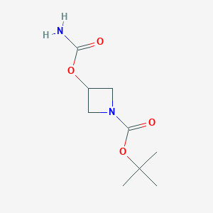 Tert-butyl 3-(carbamoyloxy)azetidine-1-carboxylate