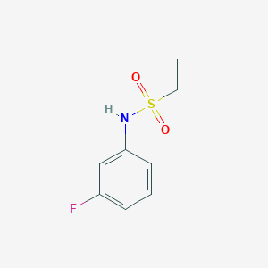 N-(3-fluorophenyl)ethanesulfonamide