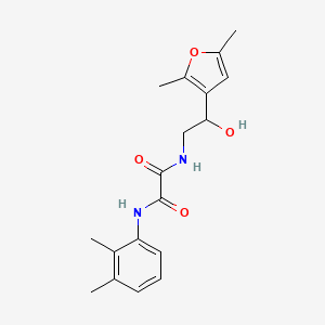 N1-(2-(2,5-dimethylfuran-3-yl)-2-hydroxyethyl)-N2-(2,3-dimethylphenyl)oxalamide