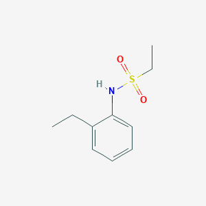 molecular formula C10H15NO2S B259901 N-(2-ethylphenyl)ethanesulfonamide 