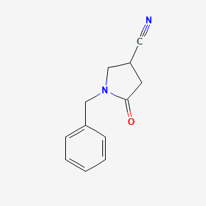 1-Benzyl-5-oxopyrrolidine-3-carbonitrile