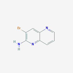 3-Bromo-1,5-naphthyridin-2-amine