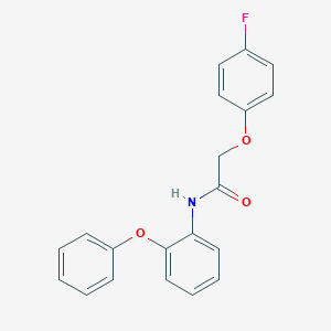 2-(4-fluorophenoxy)-N-(2-phenoxyphenyl)acetamide