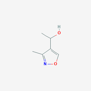 1-(3-Methyl-1,2-oxazol-4-yl)ethan-1-ol