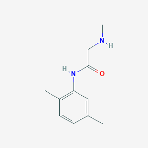 molecular formula C11H16N2O B2599179 N-(2,5-dimethylphenyl)-2-(methylamino)acetamide CAS No. 721417-02-3