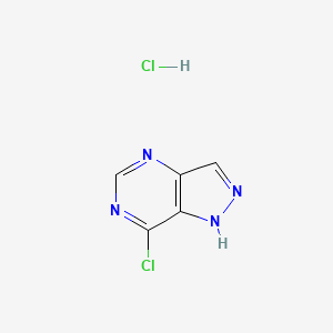 7-Chloro-1h-pyrazolo[4,3-d]pyrimidine, HCl