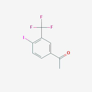 4'-Iodo-3'-(trifluoromethyl)acetophenone