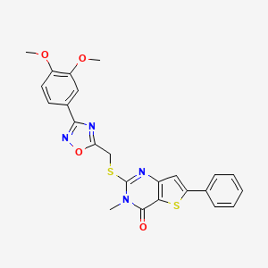 molecular formula C24H20N4O4S2 B2599336 N-1,2-benzisoxazol-3-yl-N'-(4-methoxyphenyl)succinamide CAS No. 1105240-62-7