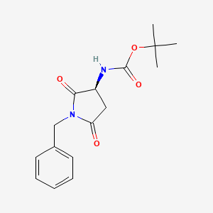 (S)-3-(N-Boc-amino)-N-benzylsuccinimide