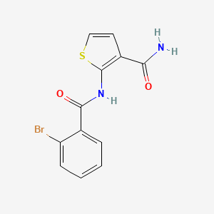 2-(2-Bromobenzamido)thiophene-3-carboxamide