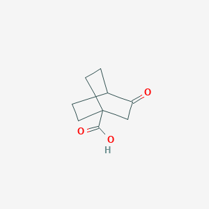 molecular formula C9H12O3 B2599402 3-氧代双环[2.2.2]辛烷-1-羧酸 CAS No. 72764-22-8