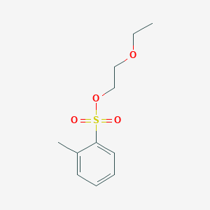 molecular formula C11H16O4S B2599417 2-Ethoxyethyl 2-methylbenzenesulfonate CAS No. 2287275-41-4