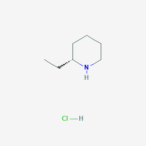 molecular formula C7H16ClN B2599453 (R)-2-乙基哌啶盐酸盐 CAS No. 155106-15-3