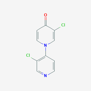 3-Chloro-1-(3-chloropyridin-4-yl)pyridin-4-one