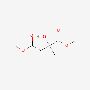 molecular formula C7H12O5 B2599519 2-羟基-2-甲基丁烷-1,4-二甲酸二甲酯 CAS No. 19020-62-3