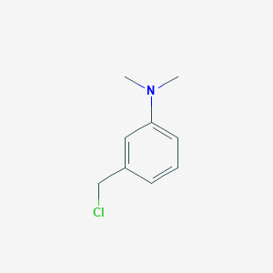 molecular formula C9H12ClN B2599522 3-(chloromethyl)-N,N-dimethylaniline CAS No. 173069-81-3