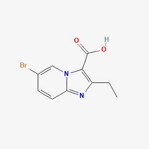 6-Bromo-2-ethylimidazo[1,2-a]pyridine-3-carboxylicacid