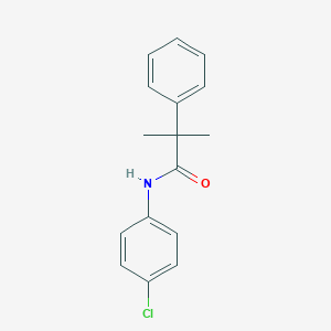 N-(4-chlorophenyl)-2-methyl-2-phenylpropanamide