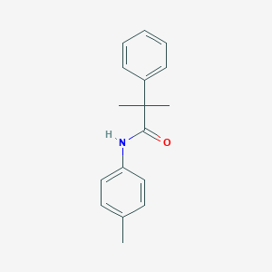 2-methyl-N-(4-methylphenyl)-2-phenylpropanamide