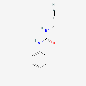 molecular formula C11H12N2O B2599632 1-(4-Methylphenyl)-3-(prop-2-yn-1-yl)urea CAS No. 852027-47-5
