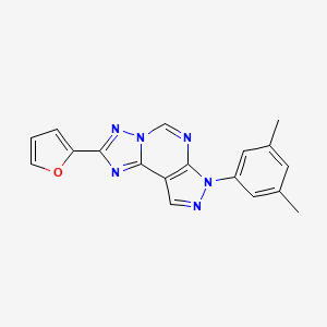 7-(3,5-dimethylphenyl)-2-(furan-2-yl)-7H-pyrazolo[4,3-e][1,2,4]triazolo[1,5-c]pyrimidine