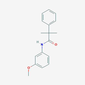 N-(3-methoxyphenyl)-2-methyl-2-phenylpropanamide