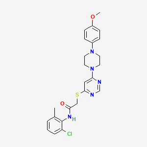 6-[5-(4-ethoxyphenyl)-1,2,4-oxadiazol-3-yl]-4-propyl-2H-1,4-benzoxazin-3(4H)-one