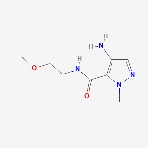 4-Amino-N-(2-methoxyethyl)-1-methyl-1H-pyrazole-5-carboxamide