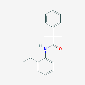 N-(2-ethylphenyl)-2-methyl-2-phenylpropanamide