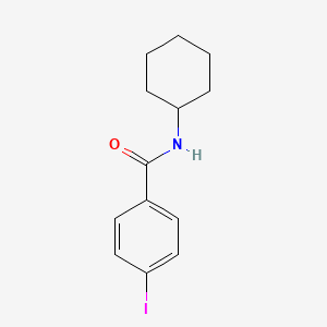 molecular formula C13H16INO B2599813 N-cyclohexyl-4-iodobenzamide CAS No. 425419-92-7