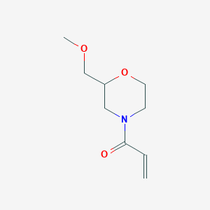 1-[2-(Methoxymethyl)morpholin-4-yl]prop-2-en-1-one