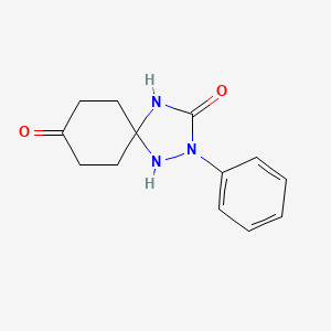 2-Phenyl-1,2,4-triazaspiro[4.5]decane-3,8-dione