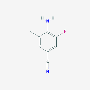 4-Amino-3-fluoro-5-methylbenzonitrile