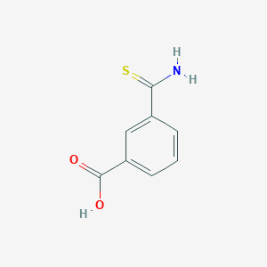 molecular formula C8H7NO2S B2600051 3-氨基甲硫羰基苯甲酸 CAS No. 35195-77-8