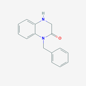molecular formula C15H14N2O B2600075 1-Benzyl-3,4-dihydroquinoxalin-2-one CAS No. 1226039-96-8