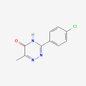 3-(4-Chlorophenyl)-6-methyl-1,2,4-triazin-5-ol