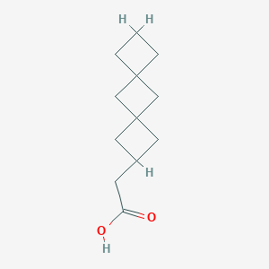 2-Dispiro[3.1.36.14]decan-8-ylacetic acid