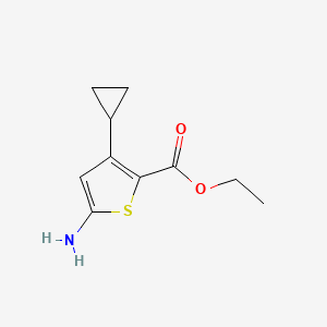Ethyl 5-amino-3-cyclopropylthiophene-2-carboxylate