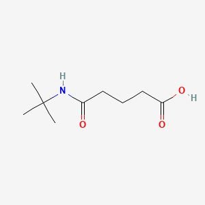 molecular formula C9H17NO3 B2600137 5-(Tert-butylamino)-5-oxopentanoic acid CAS No. 540795-50-4