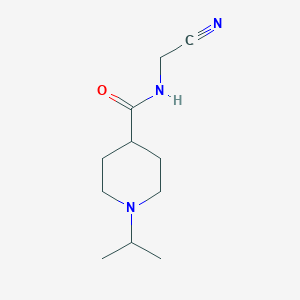 N-(Cyanomethyl)-1-propan-2-ylpiperidine-4-carboxamide