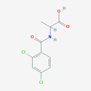 2-[(2,4-Dichlorobenzoyl)amino]propanoic acid