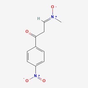 (E)-methyl[3-(4-nitrophenyl)-3-oxopropylidene]oxidoazanium