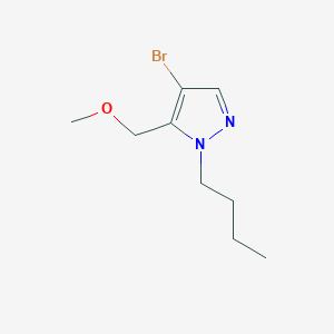 4-bromo-1-butyl-5-(methoxymethyl)-1H-pyrazole