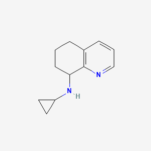 N-cyclopropyl-5,6,7,8-tetrahydroquinolin-8-amine