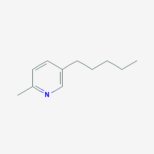 molecular formula C11H17N B2600371 2-Methyl-5-pentylpyridine CAS No. 39161-35-8