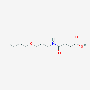 4-[(3-Butoxypropyl)amino]-4-oxobutanoic acid
