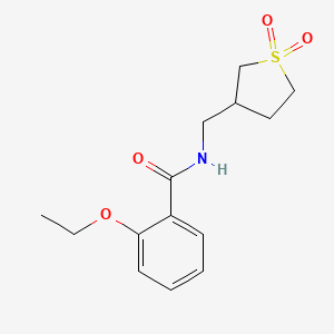 N-((1,1-dioxidotetrahydrothiophen-3-yl)methyl)-2-ethoxybenzamide